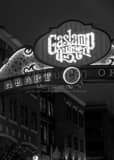 Vertical The Gaslamp Quarter Arch Over 5th Avenue Framed Photos