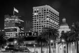 Horizontal Santa Fe Depot in Downtown San Diego Framed Photos
