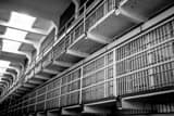 Horizontal An Alcatraz Cellblock black and white Photos