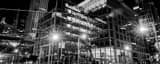 Panoramic The Blackrock Office in Downtown San Francisco black and white Photos