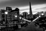 Horizontal A Blurry Look at Pier 7 in San Francisco black and white Photos