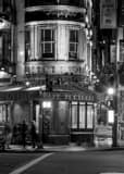 Vertical The Famous Cafe Zoetrope black and white Photos