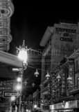 Vertical The Empress of China in Chinatown black and white Photos