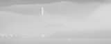 Panoramic A Small Sailboat under Fog on the San Francisco Bay black and white Photos