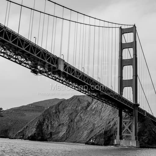 Golden Gate Bridge -- San Francisco Black and White Photos