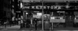 Panoramic The Keystone at Night black and white Photos