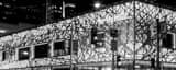 Panoramic Metromile at Night black and white Photos