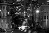 Horizontal Montgomery Street at Green Street black and white Photos
