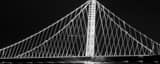 Panoramic The NEW Eastern Span of the Bay Bridge black and white Photos