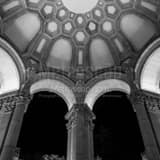 Square Angels Inside the Palace of Fine Arts black and white Photos