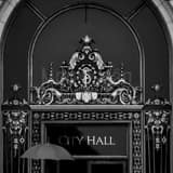 Square San Francisco City Hall black and white Photos