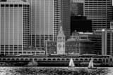 Horizontal The San Francisco Ferry Building black and white Photos