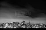 Horizontal San Francisco under a Blanket of Fog black and white Photos