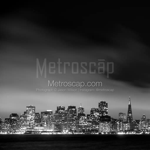 San Francisco under a Blanket of Fog -- San Francisco Black and White Photos