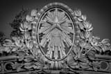 Horizontal The Sather Gate Fiat Lux black and white Photos