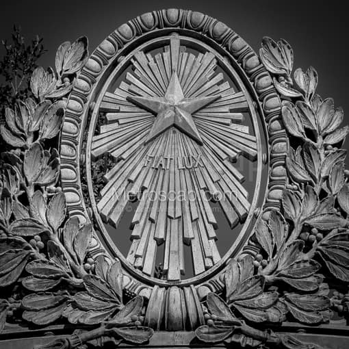 The Sather Gate Fiat Lux -- San Francisco Black and White Photos