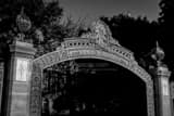 Horizontal The UC Berkeley Sather Gate black and white Photos