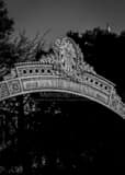 Vertical The UC Berkeley Sather Gate black and white Photos
