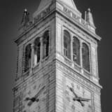 Square Sather Tower black and white Photos