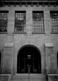 Vertical The Stanford University School of Education black and white Photos