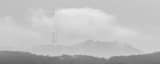 Panoramic Sutro Tower Enveloped in Fog black and white Photos
