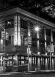 Vertical The Town Hall Restaurant at Howard and Beale black and white Photos