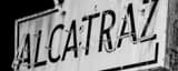 Panoramic View Alcatraz from Fishermans Wharf black and white Photos