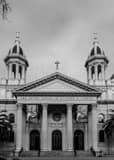 Vertical The San Jose Basicilla of Saint Joseph black and white Photos