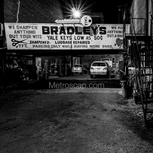 The Bradley Key Shop -- Savannah Black and White Photography