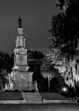 Vertical The Confederate Soldiers Monument in Forsyth Park Photography