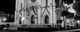 Panoramic St John the Baptist Cathedral black and white Photography