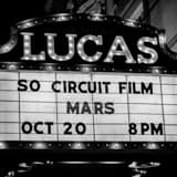 Square The Lucas Theater black and white Photography