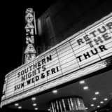 Square The Savannah Theater black and white Photography