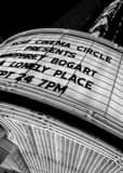 Vertical The SCAD Theater Marquee black and white Photography