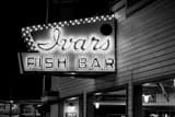 Horizontal Ivars Fish Bar landscape black and white Photography