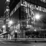 Square The Seattle Art Museum landscape black and white Photography