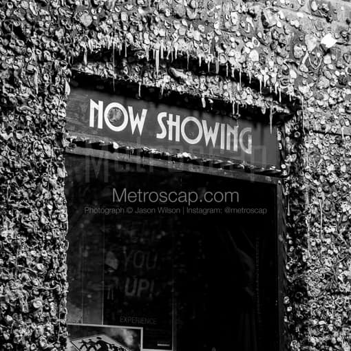 The Seattle Gum Wall -- Seattle Black and White Photography