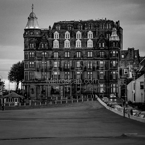 St Andrews Black and White Photography of The 18th Hole on the Old Course at St Andrews The 18th Hole on the Old Course at St Andrews -- St Andrews Black and White Photography