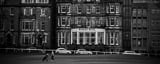 Panoramic Rusacks Hotel on the Old Course in St Andrews Scotland black and white Photography
