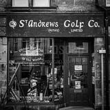 Square The St Andrews Golf Co black and white Pictures