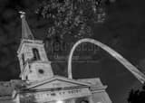 Horizontal The Basilica of St Louis black and white Photos