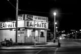 Horizontal The Historic Eat-Rite Diner at Chouteau and 7th black and white Photos