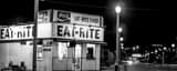 Panoramic The Historic Eat-Rite Diner at Chouteau and 7th black and white Photos