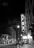 Vertical The Fox Theater and Grand Ave Framed Photos