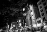 Horizontal The Fox Theatre on Grand Ave at Night Framed Photos