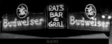 Panoramic Pats Bar and Grill on Oakland Ave black and white Photos