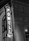 Vertical The Powell Theater Sign Framed Photos