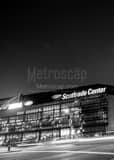 Vertical The Scottrade Center home to the St Louis Blues black and white Photos