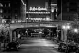 Horizontal St Louis Cardinals New Busch Stadium black and white Photos