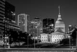 Horizontal The St Louis County Courthouse Building Framed Photos